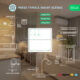 Telecomanda Smart NOUS C1 Zigbee, 4 butoane, control scene smart, wireless, compatibil Alexa Google Assistant - imagine 5