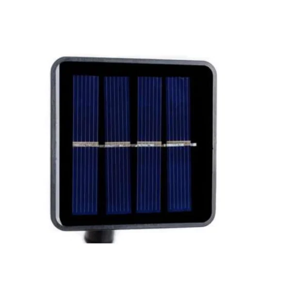 Ghirlanda luminoasa solara pentru gradina, cu 10 becuri multicolore, lungime 3 m, 2 moduri de iluminare