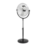 Ventilator industrial cu stativ Home Turbo Cool, 45 cm, Palete Metal, 110 W, 3viteze, reglabil