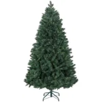 Brad de Craciun Artificial 180 cm cu 1061 de Crengi si Baza din Metal, Verde