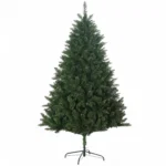Brad de Craciun artificial 180cm, cu 800 de ramuri si baza din metal, verde