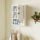 Dulap pentru Medicamente cu Incuietoare cu Combinatie, 40x15x60 cm, Alb - imagine 8