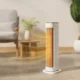 Radiator Ceramic 2000W cu 3 Temperaturi Reglabile, Timer 15 Ore, Telecomanda, Alb - imagine 2