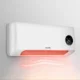Aeroterma de Perete Bewello,1000/2000W, Telecomanda, Ecran LED, 230V, 30 mp, Alb