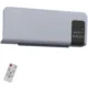 Ventilator Termic de Perete Oscilant cu Telecomanda, Temporizator 12h si 2 Moduri, 54.5x12x21.5 cm, Gri