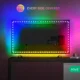 Banda LED TV RGBIC Nous F9, Smart, Wifi, alimentare USB, 2 m, LED 5050