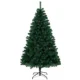 Brad Artificial de Craciun 180 cm cu 700 Ramuri Ignifuge, Baza din Otel,100x100x180 cm, Verde
