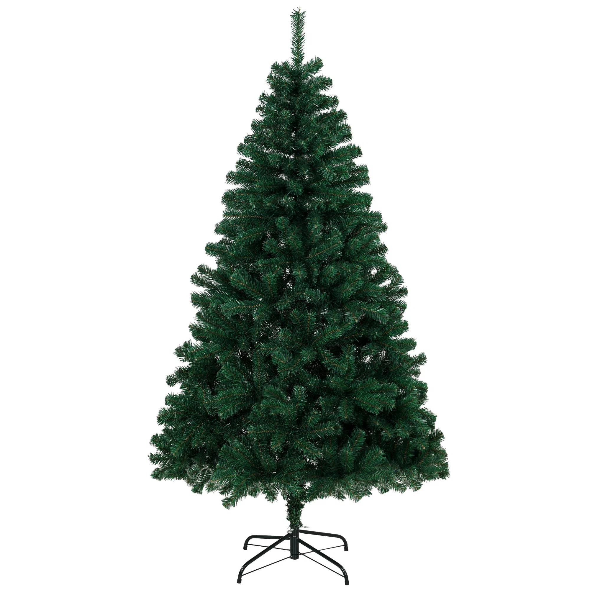 Brad Artificial de Crăciun 180 cm cu 700 Ramuri Ignifuge, Bază din Oțel,100x100x180 cm, Verde Brad Artificial de Craciun 180 cm cu 700 Ramuri Ignifuge, Baza din Otel,100x100x180 cm, Verde - imagine 1