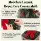 Coronita de Craciun de 60 cm cu Lumini LED, Conuri de Brad si Bobite, Verde - imagine 7