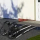 Rampa pliabila pentru scaune cu rotile din aluminiu cu margini inalte antiderapante - imagine 2