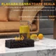 Semineu pe Bioetanol de Masa cu Arzator de 1,15L si Panou din Sticla, 33x16x18cm, Negru - imagine 4