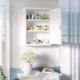 Dulap pentru Medicamente cu 3 Rafturi si Incuietoare cu 2 Chei, din Otel, 40x15x53,5 cm, Alb - imagine 2