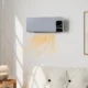 Ventilator Termic de Perete Oscilant cu Telecomanda, Temporizator 12h si 2 Moduri, 54.5x12x21.5 cm, Gri - imagine 9