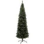 Brad de Craciun Inzapezit Inalt, 980 de Ramuri, Ø80x225 cm, Verde