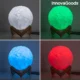 Lampa LED reincarcabila Planeta Pamant Worldy Gadget Tech, cu acumulator, 16 culori diferite, telecomanda