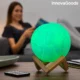 Lampa LED reincarcabila Planeta Pamant Worldy Gadget Tech, cu acumulator, 16 culori diferite, telecomanda