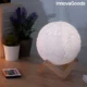 Lampa LED reincarcabila Planeta Pamant Worldy Gadget Tech, cu acumulator, 16 culori diferite, telecomanda