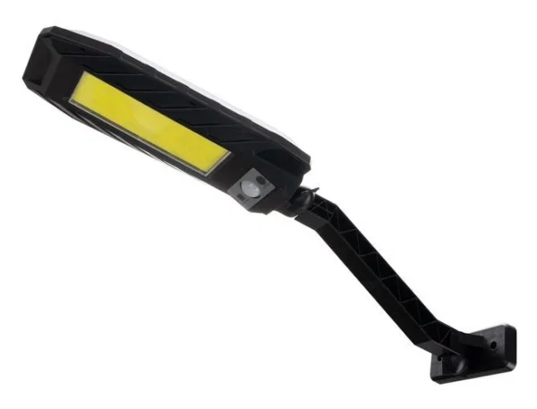 Lampa solara stradala 180 LED-uri, telecomanda, 3 moduri de functionare, senzor de miscare, senzor de lumina, lumina neutra