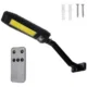 Lampa solara stradala 180 LED-uri, telecomanda, 3 moduri de functionare, senzor de miscare, senzor de lumina, lumina neutra