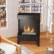 Semineu pe Bioetanol Autoportant cu Arzator de 0,9L si Durata de 3,3 Ore, 38x22x54 cm, Negru - imagine 8
