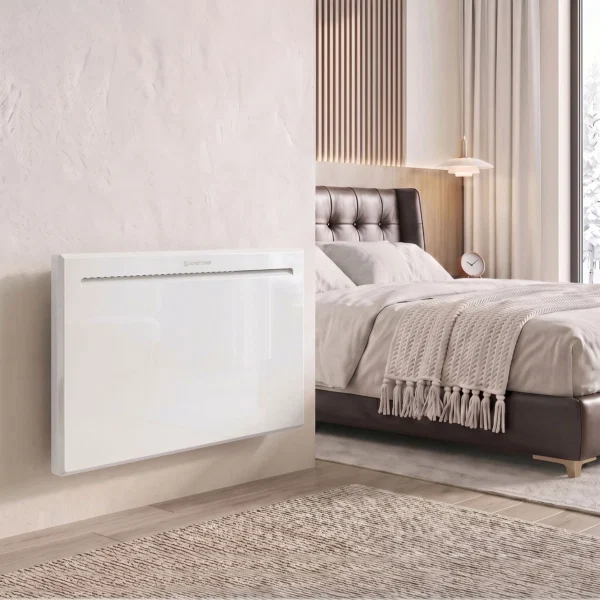 Convector Electric 1500 W, de Perete si Podea, Compatibil Alexa si Google Home, Alb - imagine 2
