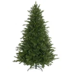 Brad de Craciun Artificial de 180 cm cu 1821 de Crengi si Baza Metalica, Verde