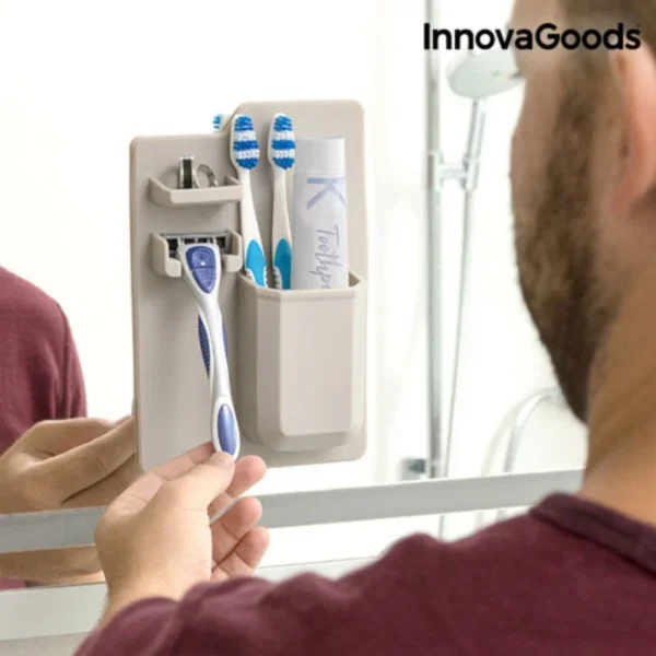 Organizator de baie din silicon InnovaGoods Home Houseware