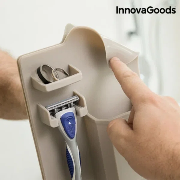 Organizator de baie din silicon InnovaGoods Home Houseware