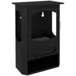 Semineu pe Bioetanol Independent, Arzator de 1,2L, Durata 3 Ore, Suprafata Incalzita 20-25 m², Negru