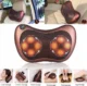Perna de masaj Shiatsu, 2 moduri, functie de incalzire, alimentare priza si auto, piele Eco