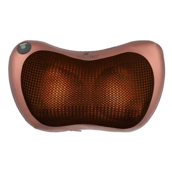Perna de masaj Shiatsu, 2 moduri, functie de incalzire, alimentare priza si auto, piele Eco