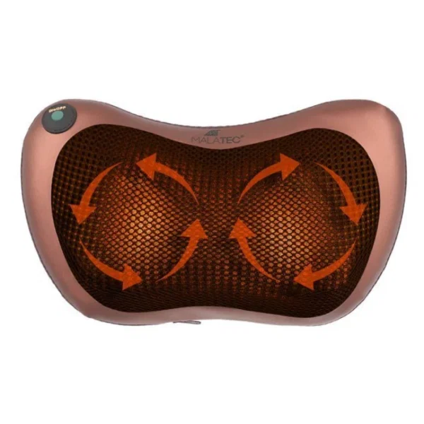 Perna de masaj Shiatsu, 2 moduri, functie de incalzire, alimentare priza si auto, piele Eco