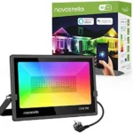 Proiector de podea Smart LED RGB Novostella, Smart, Wifi, Alexa,Google, 100W, Exterior IP66 waterproof, 10000 lm