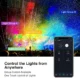 Proiector de podea Smart LED RGB Novostella, Smart, Wifi, Alexa,Google, 100W, Exterior IP66 waterproof, 10000 lm