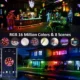 Proiector de podea Smart LED RGB Novostella, Smart, Wifi, Alexa,Google, 100W, Exterior IP66 waterproof, 10000 lm