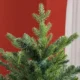 Brad de Craciun 150 cm din plastic verde cu baza din metal si 1309 crengi ignifuge - imagine 8