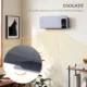 Ventilator Termic de Perete Oscilant cu Telecomanda, Temporizator 12h si 2 Moduri, 54.5x12x21.5 cm, Gri - imagine 6