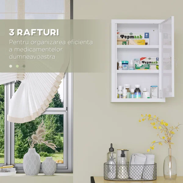 Dulapior de Medicamente – Montabil pe Perete - imagine 5