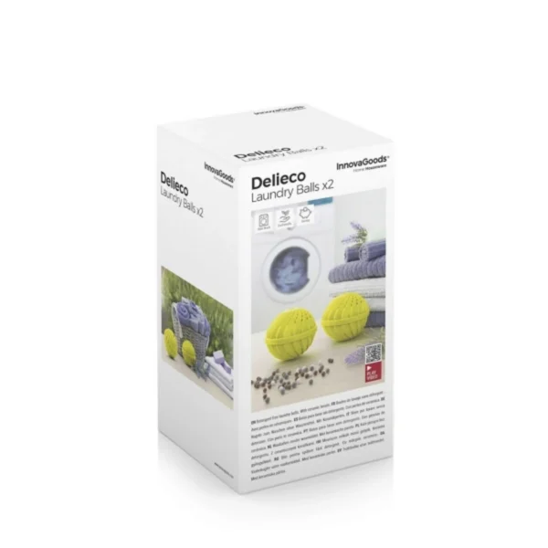 BILE PENTRU SPALAT RUFE FARA DETERGENT DELIECO INNOVAGOODS PACHET DE 2 DE UNITATI