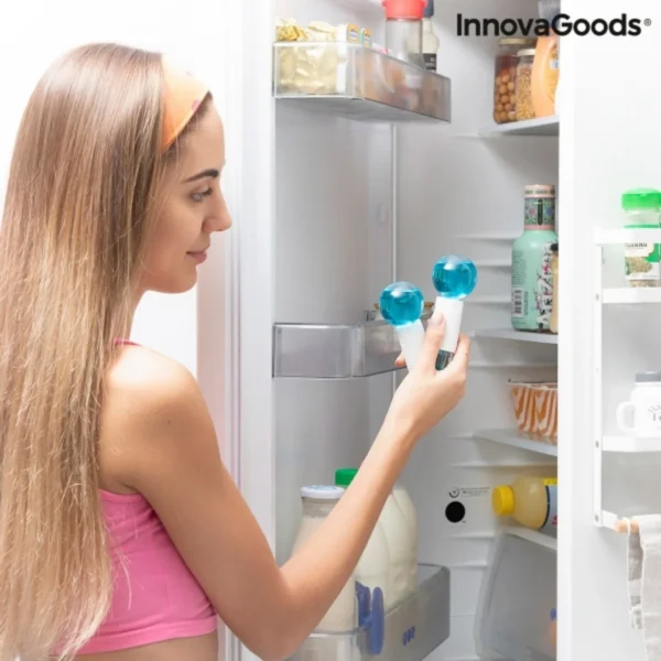 COLD-EFFECT FACIAL GLASS GLOBES FRIBALLS INNOVAGOODS 2 UNITS