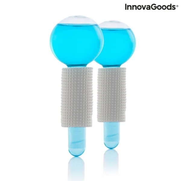 COLD-EFFECT FACIAL GLASS GLOBES FRIBALLS INNOVAGOODS 2 UNITS
