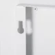 Semineu cu bioetanol montat pe perete , din metal, ardere de 2,5 ore, cu rezervor de 1 l si capac de 20 m², 48x18x48cm, alb - imagine 8