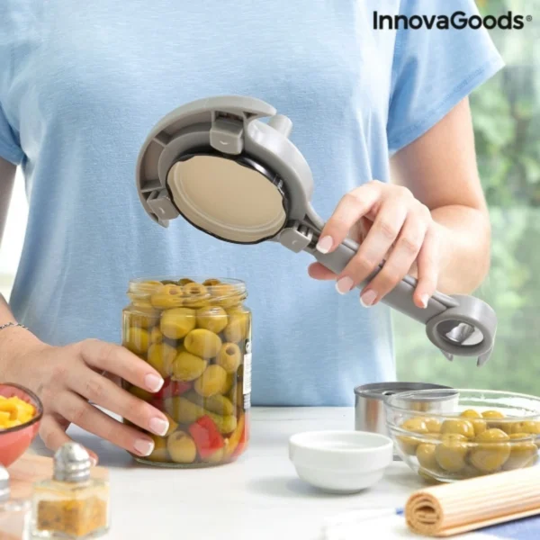 DESCHIZATOR REGLABIL MULTIFUNCTIONAL PENTRU BORCANE, CONSERVE SI STICLE TAPOF INNOVAGOODS