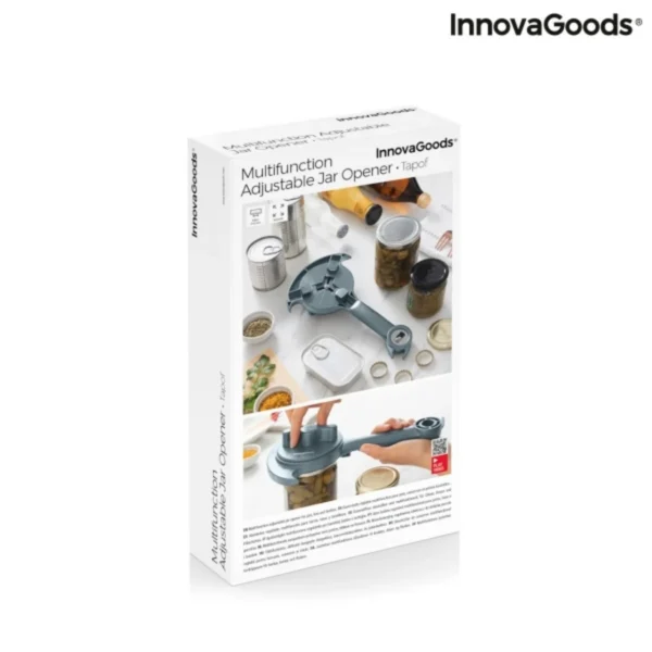 DESCHIZATOR REGLABIL MULTIFUNCTIONAL PENTRU BORCANE, CONSERVE SI STICLE TAPOF INNOVAGOODS