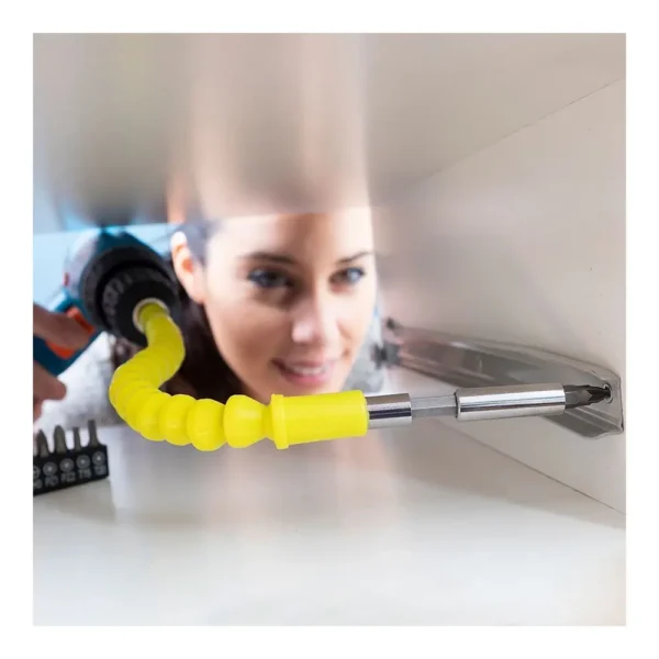 EXTENSOR MAGNETIC FLEXIBIL PENTRU SURUBELNITA CU ACCESORII DRILLEX INNOVAGOODS