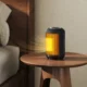 Incalzitor electric reglabil cu 3 moduri si timer 24h, din PP si PA ignifug, 14x14x21,5 cm, negru - imagine 2