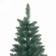 Brad de Craciun Artificial 210 cm cu 687 de Ramuri, Design Ingust si Inalt cu Baza Rabatabila, Verde - imagine 8