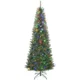Brad de Craciun de 210 cm cu 350 de lumini albe si colorate, 9 moduri de iluminare