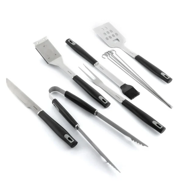 KIT DE USTENSILE PENTRU GRATAR CU HUSA GEANTA BBSET INNOVAGOODS 12 PIESE