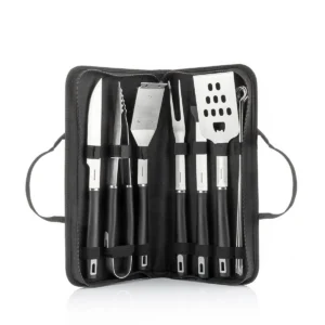 KIT DE USTENSILE PENTRU GRATAR CU HUSA GEANTA BBSET INNOVAGOODS 12 PIESE